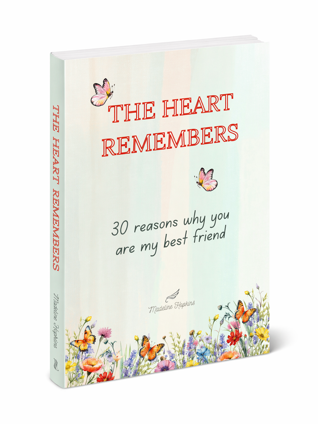 30 Reasons Why You Are My Best Friend fill-in journal gift by Madeline Hopkins for friendship and memories