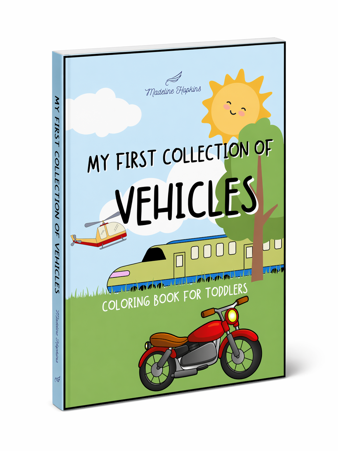 My First Collection of Vehicles book by Madeline Hopkins for kids learning about cars, trucks, and transport