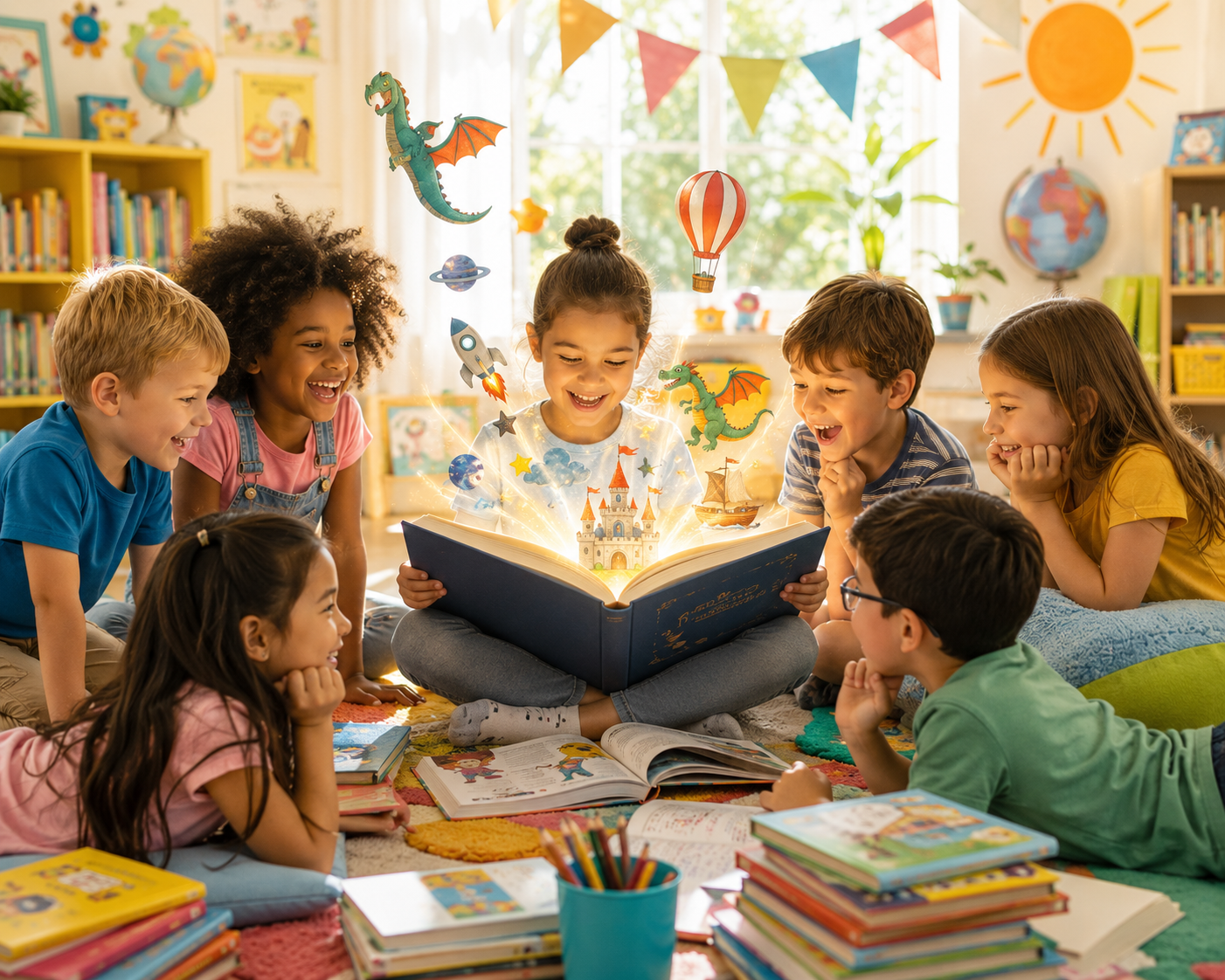 Learning through stories and imagination