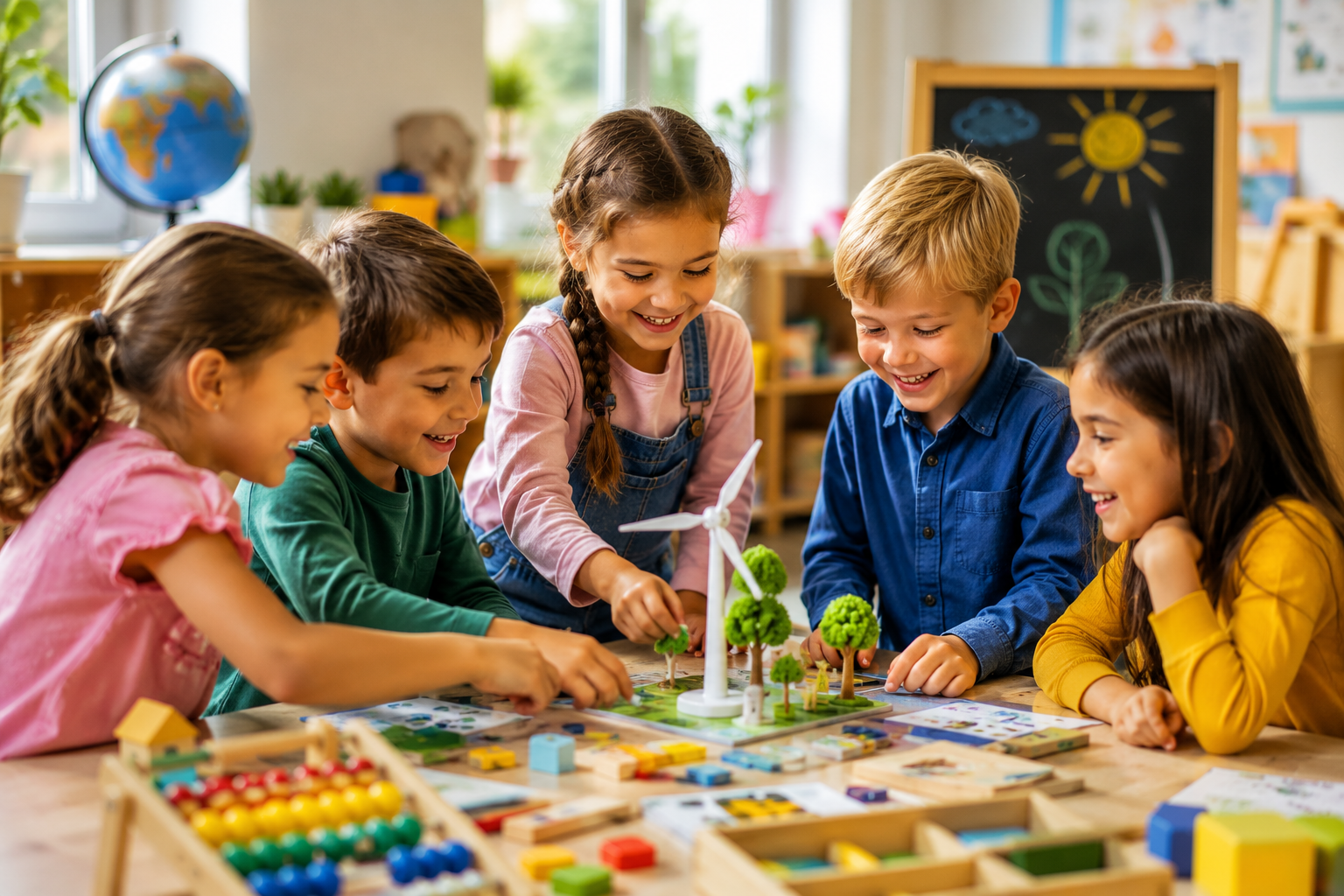 Creative activities for children and emotional development